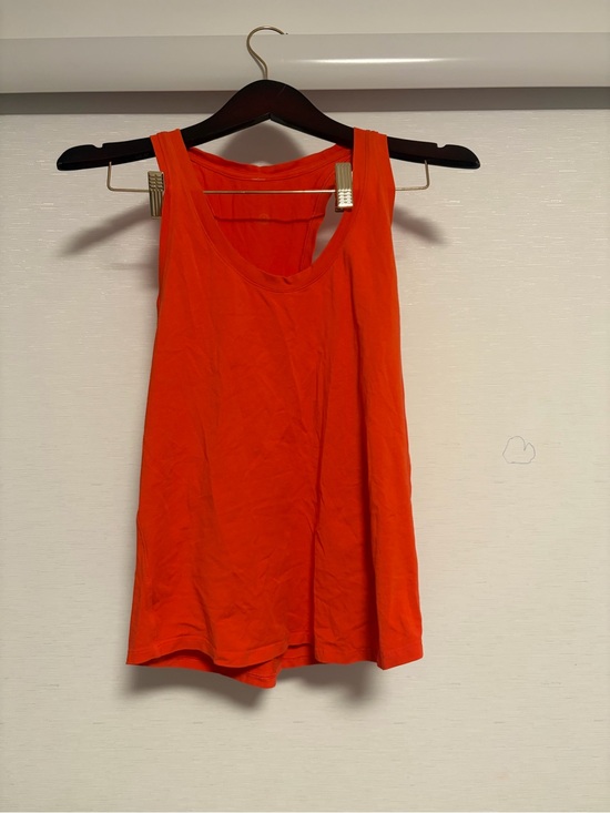 lululemon athletica Tops - lululemon athletica Women's bright orange/red tank top